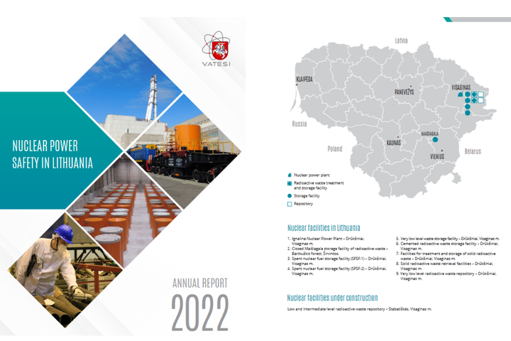 Cover of VATESI Annual Report 2022