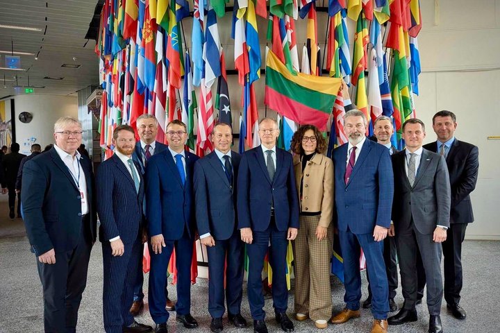 Lithuanian delegation to the IAEA 68th General Conference (Energy ministry photo).