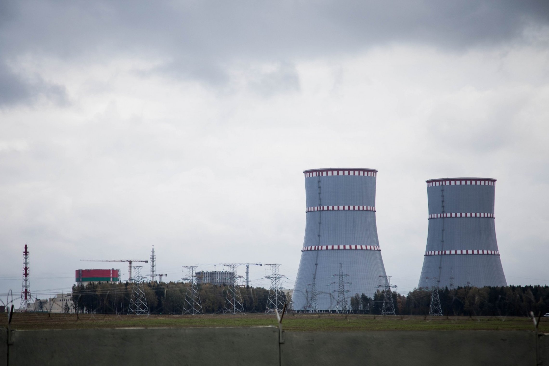 Baltarusijos atominė elektrinė (kaunas.kasvyksta.lt nuotrauka).