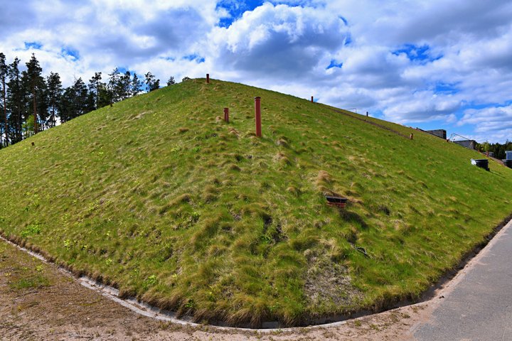Labai mažai radioaktyvių atliekų atliekynas (IAE, nuot. aut. Andrius Mikaitis) / Very low-level radioactive waste repository (photo credit Andrius Mikaitis)